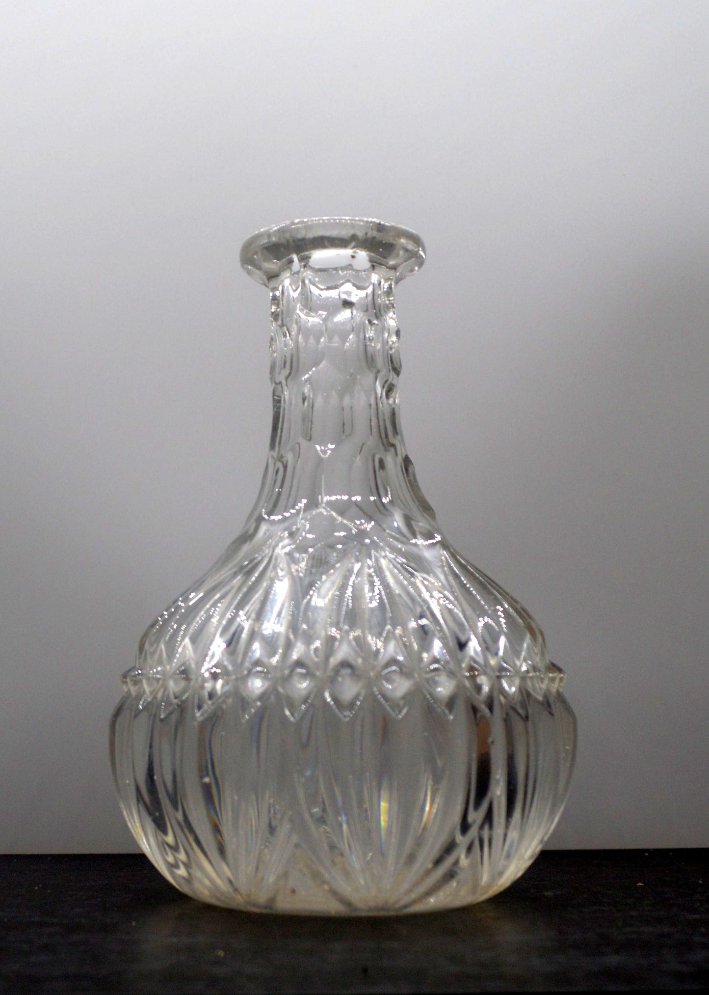 Vintage Glass Decanters – Set of 2 (No Stoppers)