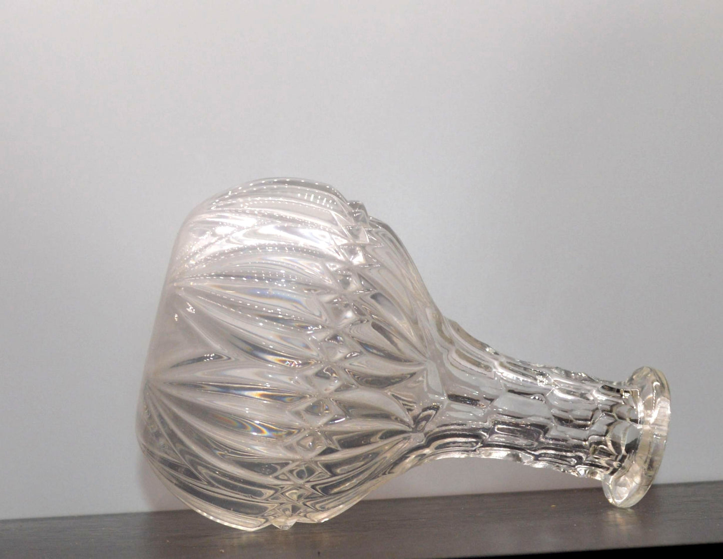 Vintage Glass Decanters – Set of 2 (No Stoppers)