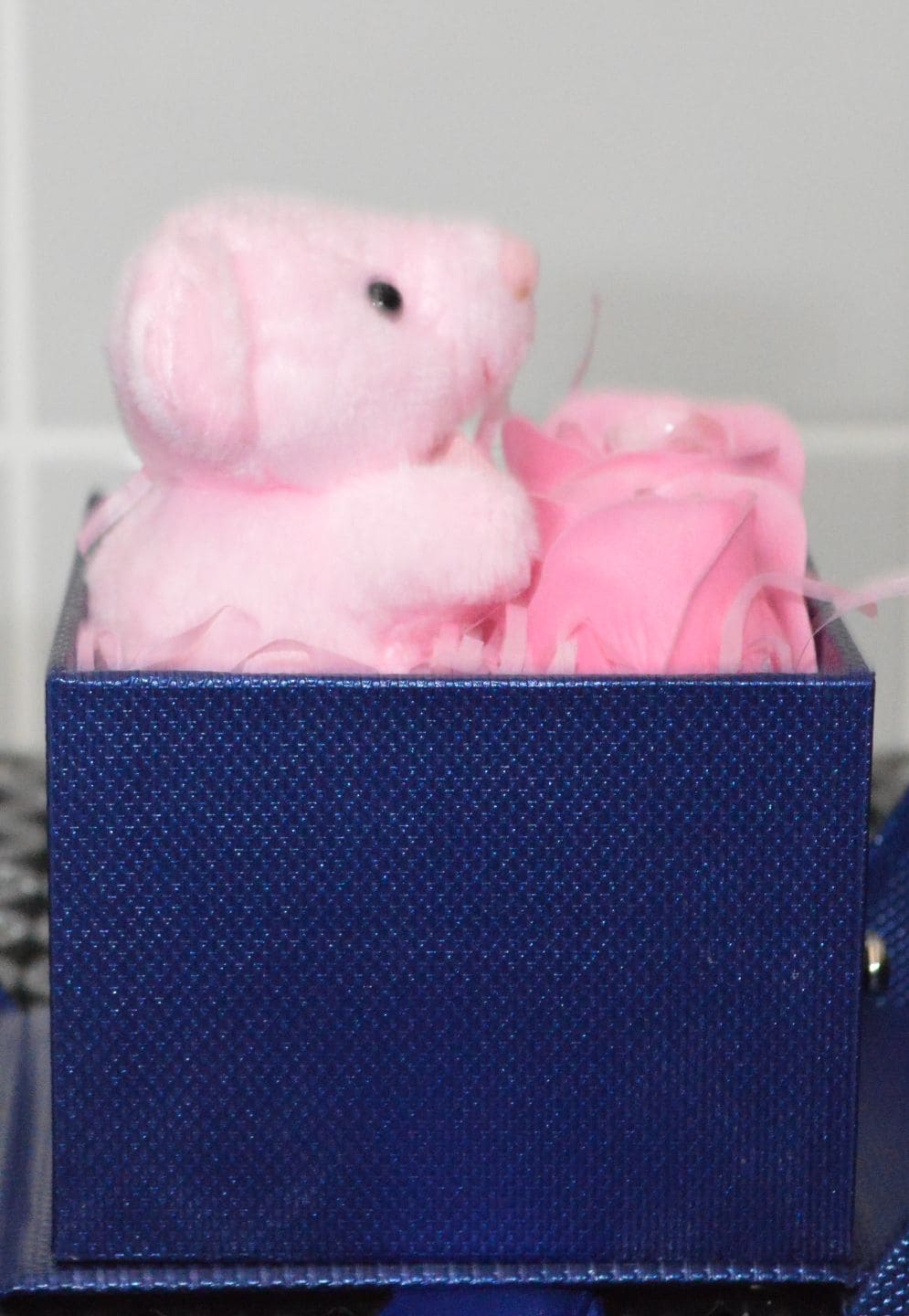 Ilyish Women's Gift Set: Bear, Roses & Necklace - TMD167207