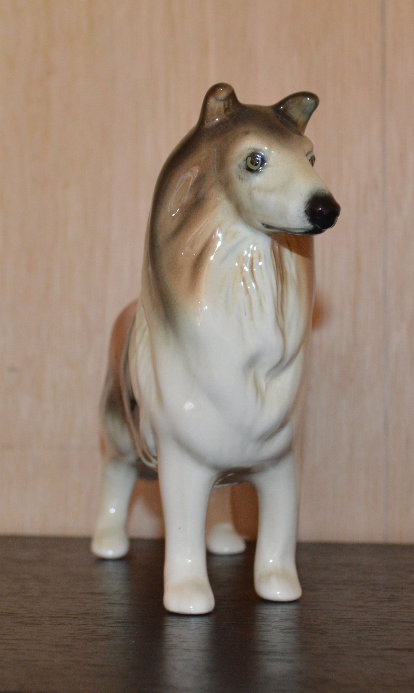 DOG FIGURINE ROUGH COLLIE
