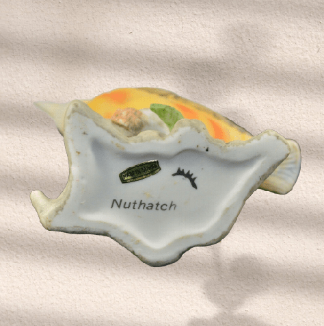 black marking and label