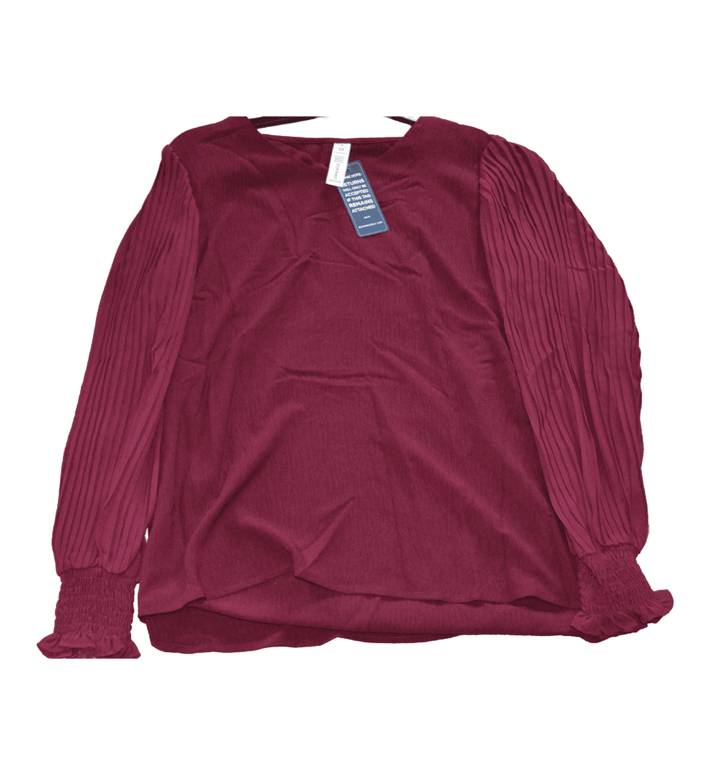 Blooming Jelly Women's Dark Red Top - TMD167207