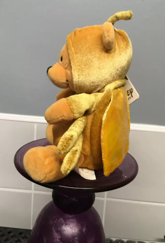 Soft Toy – Winnie the Pooh Gold Bug Bee – 2001 Disney