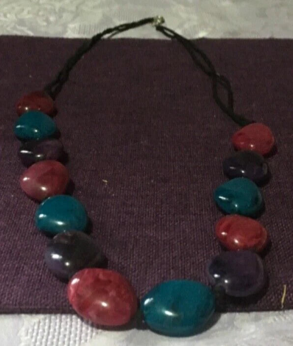 Jewellery Bundle of 8 – Handpicked Pink & Purple Beaded Necklaces