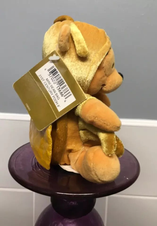 Soft Toy – Winnie the Pooh Gold Bug Bee – 2001 Disney