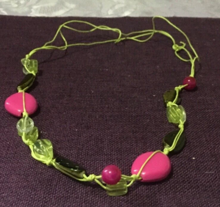 Jewellery Bundle of 8 – Handpicked Pink & Purple Beaded Necklaces