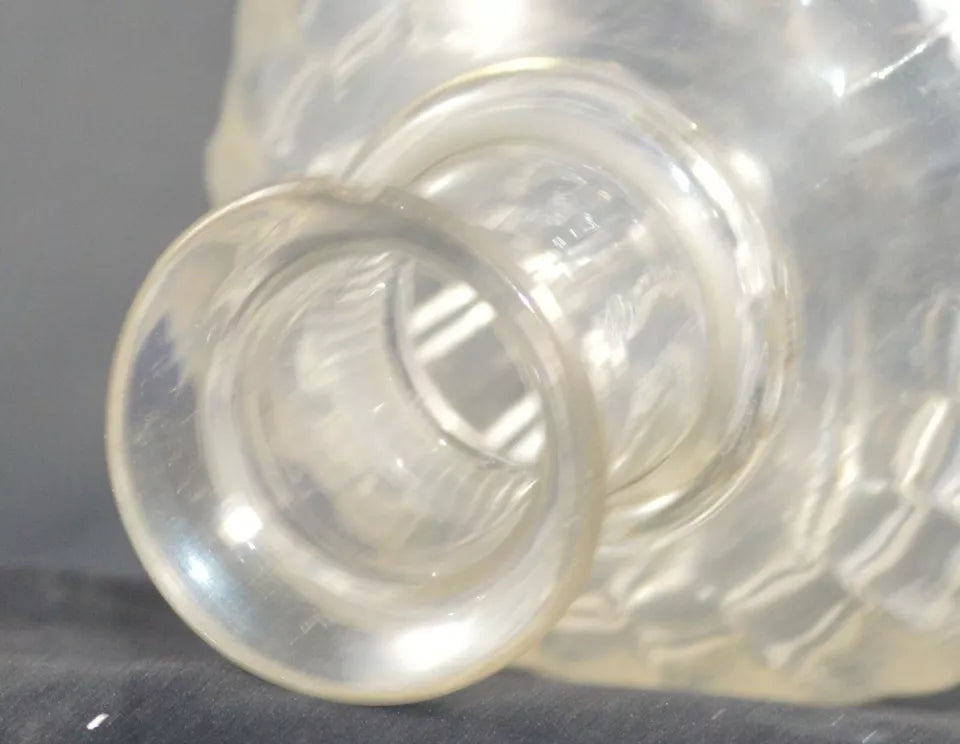 Vintage Glass Decanters – Set of 2 (No Stoppers)