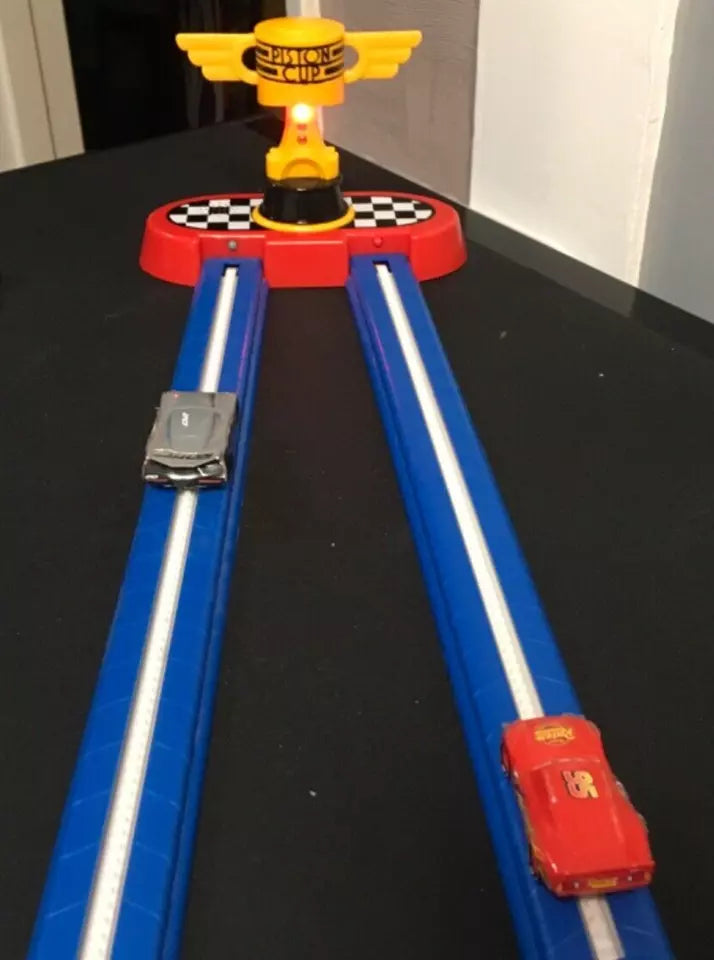 Disney Pixar Cars Toy Bundle - Track, Vehicles, & DVD - TMD167207