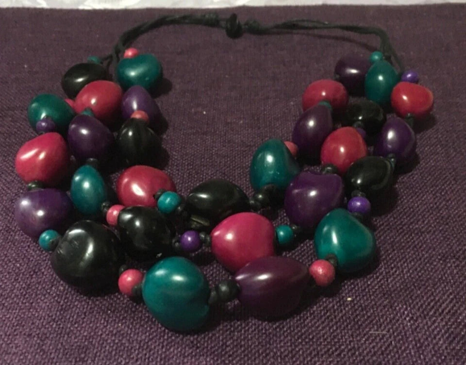 Jewellery Bundle of 8 – Handpicked Pink & Purple Beaded Necklaces