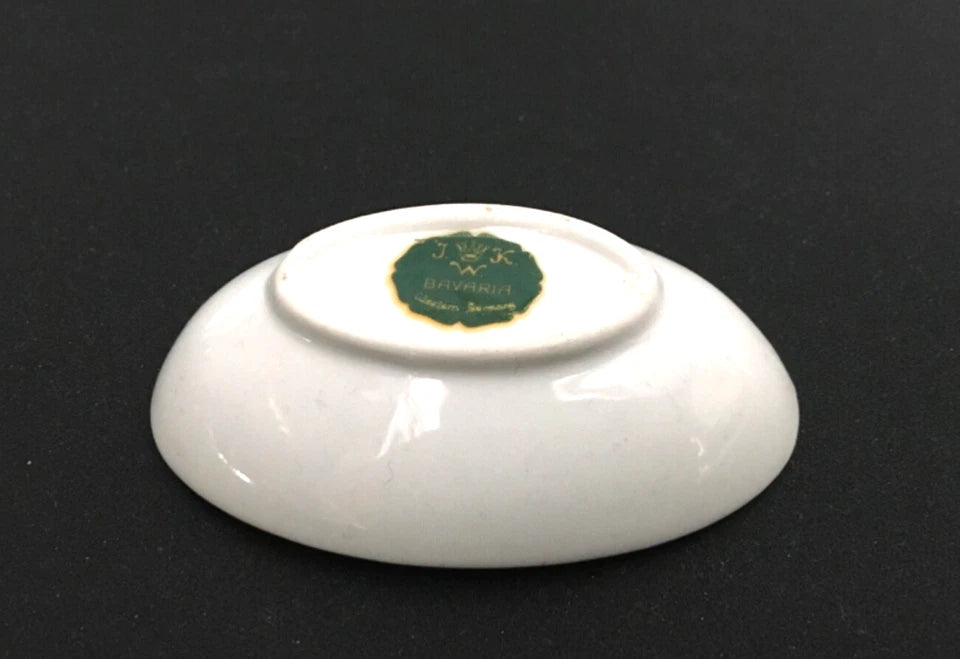 Vintage JWK Bavaria Fragonard Trinket Dish – Courting Couple Scene