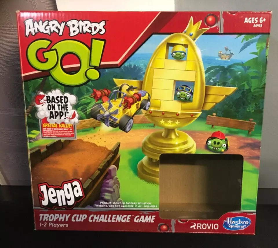 Angry Birds Jenga Trophy Cup Game – Boxed Toy - TMD167207