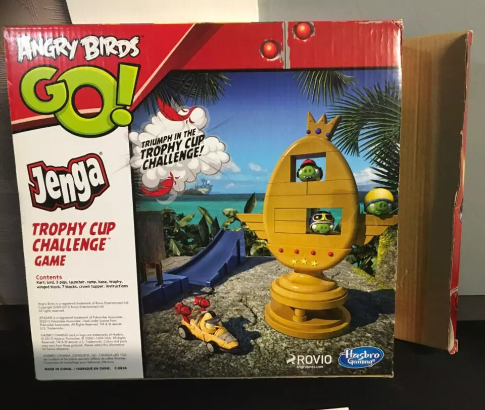 Angry Birds Jenga Trophy Cup Game – Boxed Toy - TMD167207