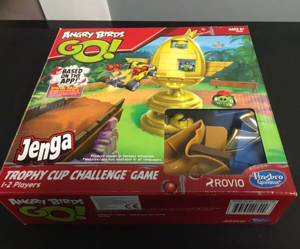 Angry Birds Jenga Trophy Cup Game – Boxed Toy - TMD167207
