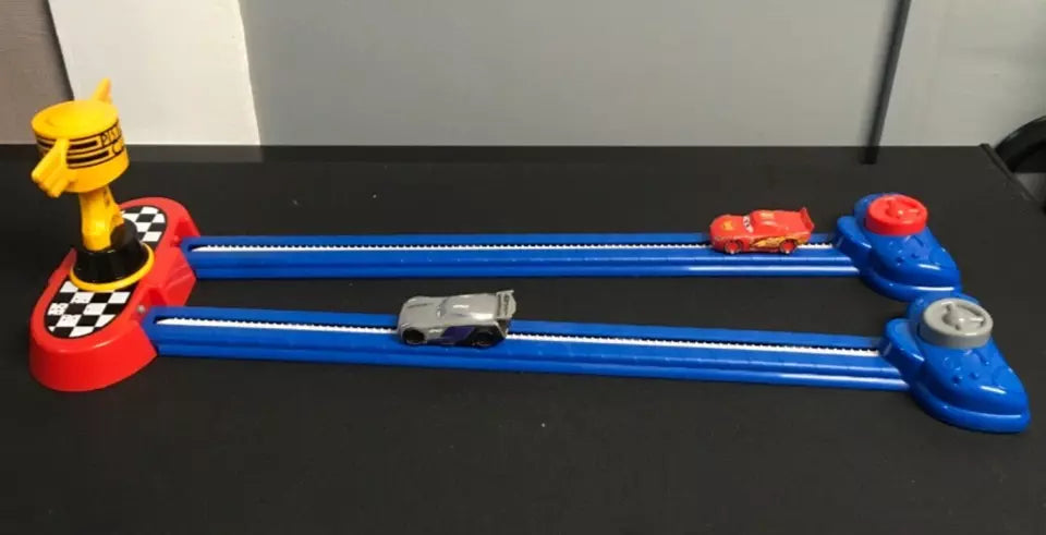 Disney Pixar Cars Toy Bundle - Track, Vehicles, & DVD - TMD167207