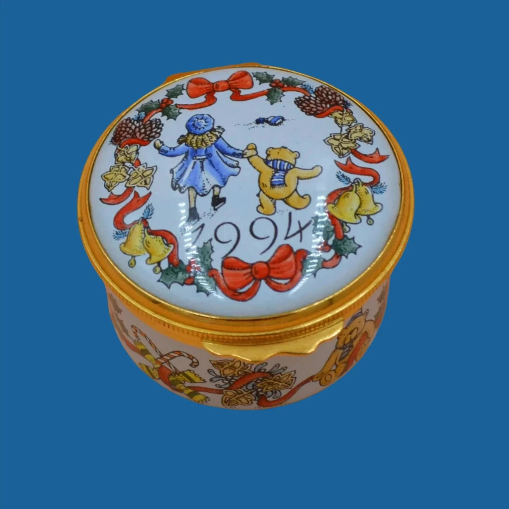 CHRISTMAS THEMED TRINKET POT-TMD167207