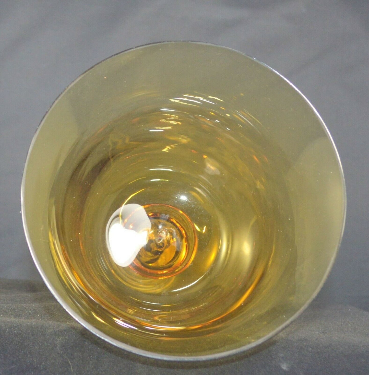 AMBER GLASS BELL(PREVIOUSLY OWNED NO CLANGER) GOOD CONDITION - TMD167207