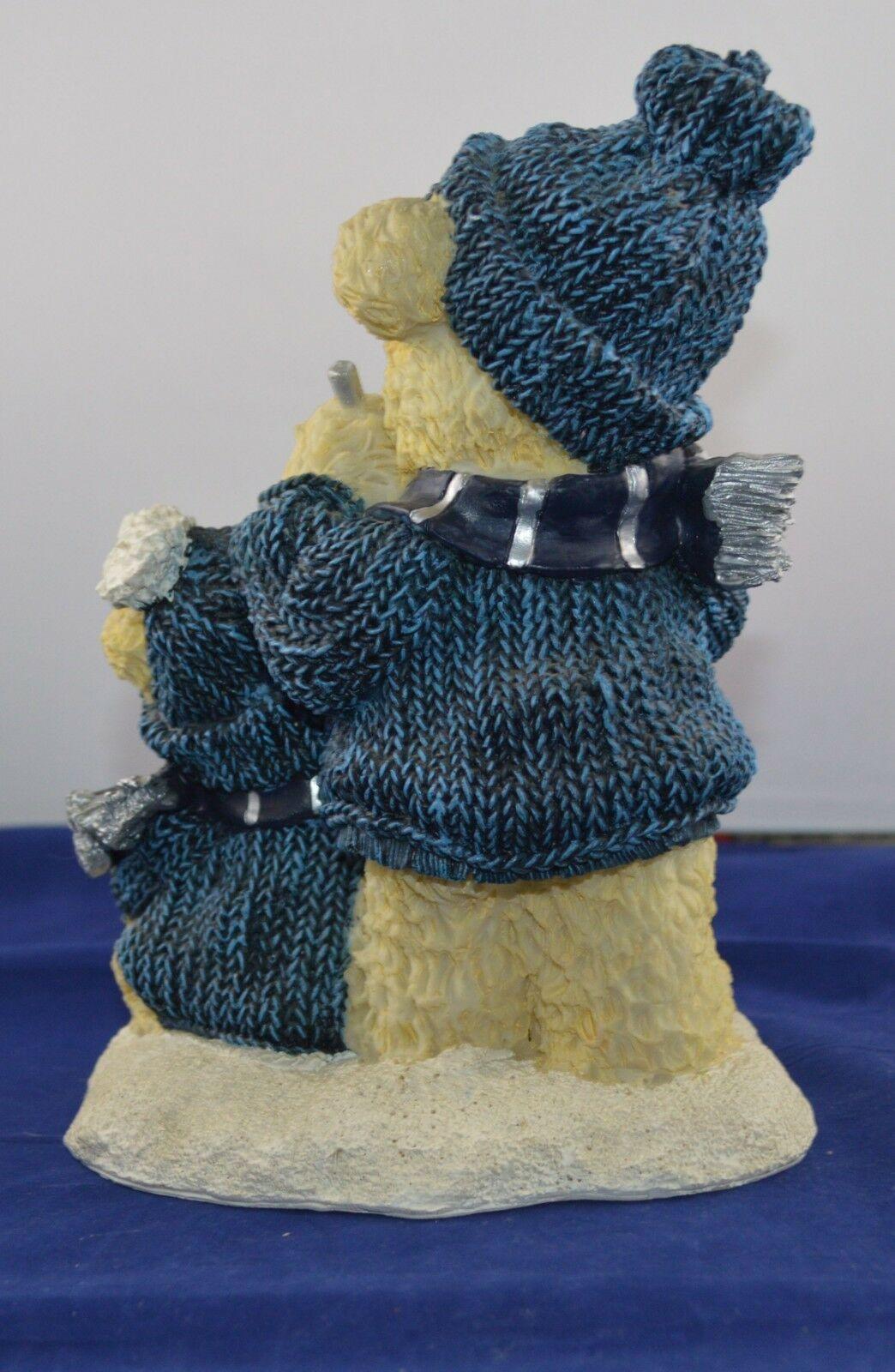 BEARS THREE TEDDY BEAR ORNAMENTS - TMD167207