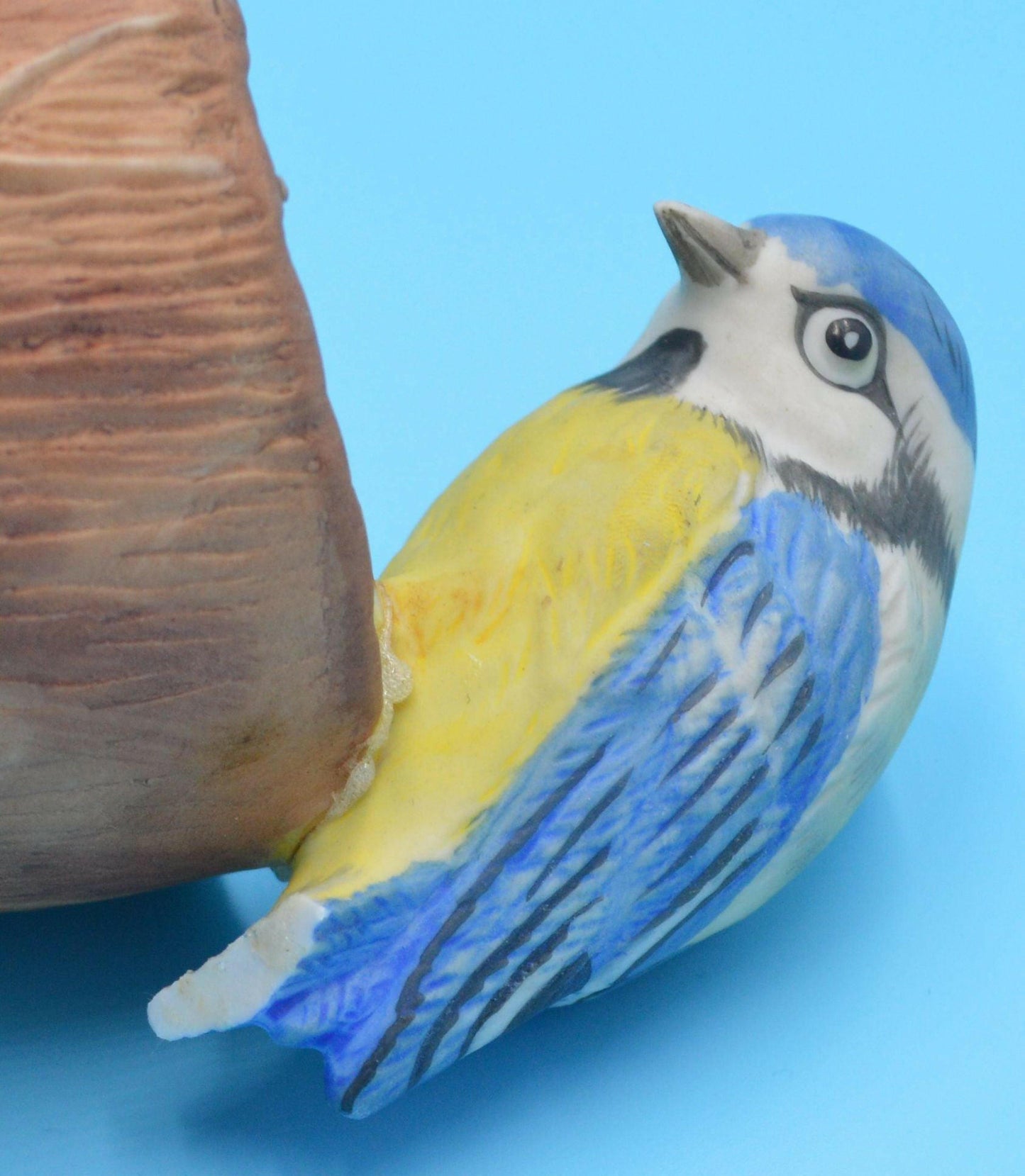BIRD FIGURINE J.B.G. MUSICAL BLUE TIT ORNAMENT PLAYS MY WAY - TMD167207
