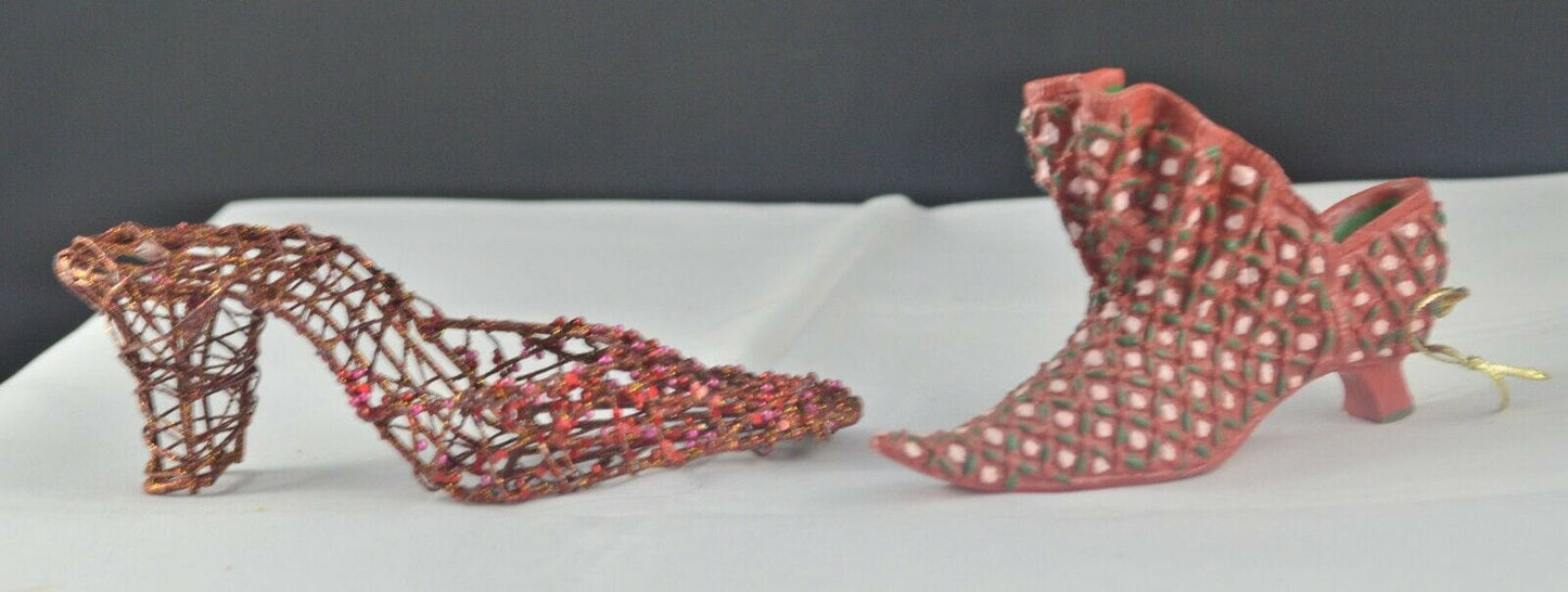 COLLECTION OF DIFFERENT ORNAMENTAL SHOES(PREVIOUSLY OWNED) GOOD CONDITION - TMD167207