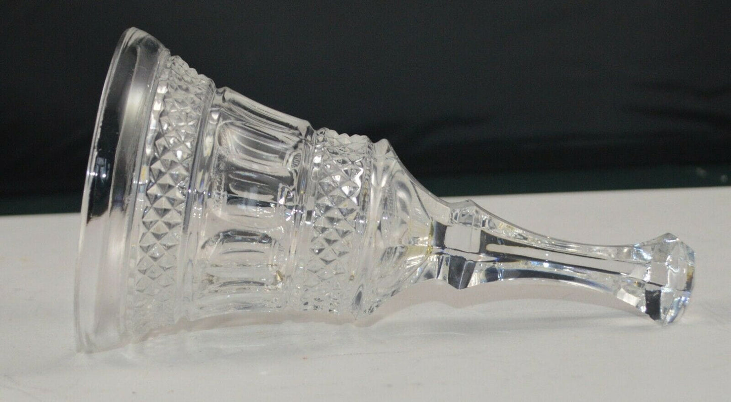 DECORATIVE CUT GLASS BELL(PREVIOUSLY OWNED) GOOD CONDITION - TMD167207
