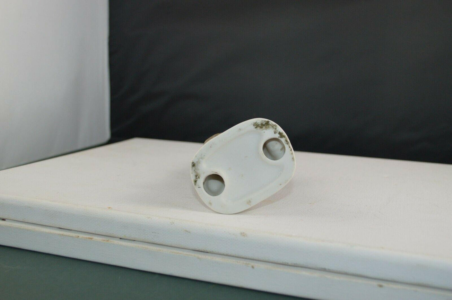 DECORATIVE FIGURINES LADY WEARING A RED HEAD SCARF & MAN WEARING A BLACK HAT(PREVIOUSLY OWNED) GOOD CONDITION - TMD167207