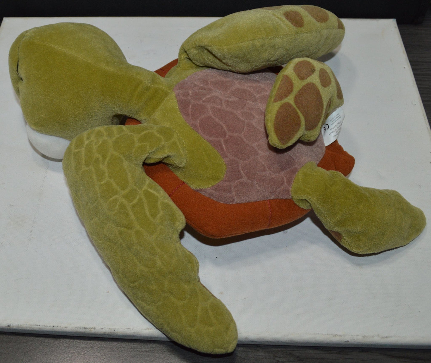 DISNEY SOFT TOY FINDING NEMO TURTLE CRUSH(PREVIOUSLY OWNED)VERY GOOD CONDITION - TMD167207