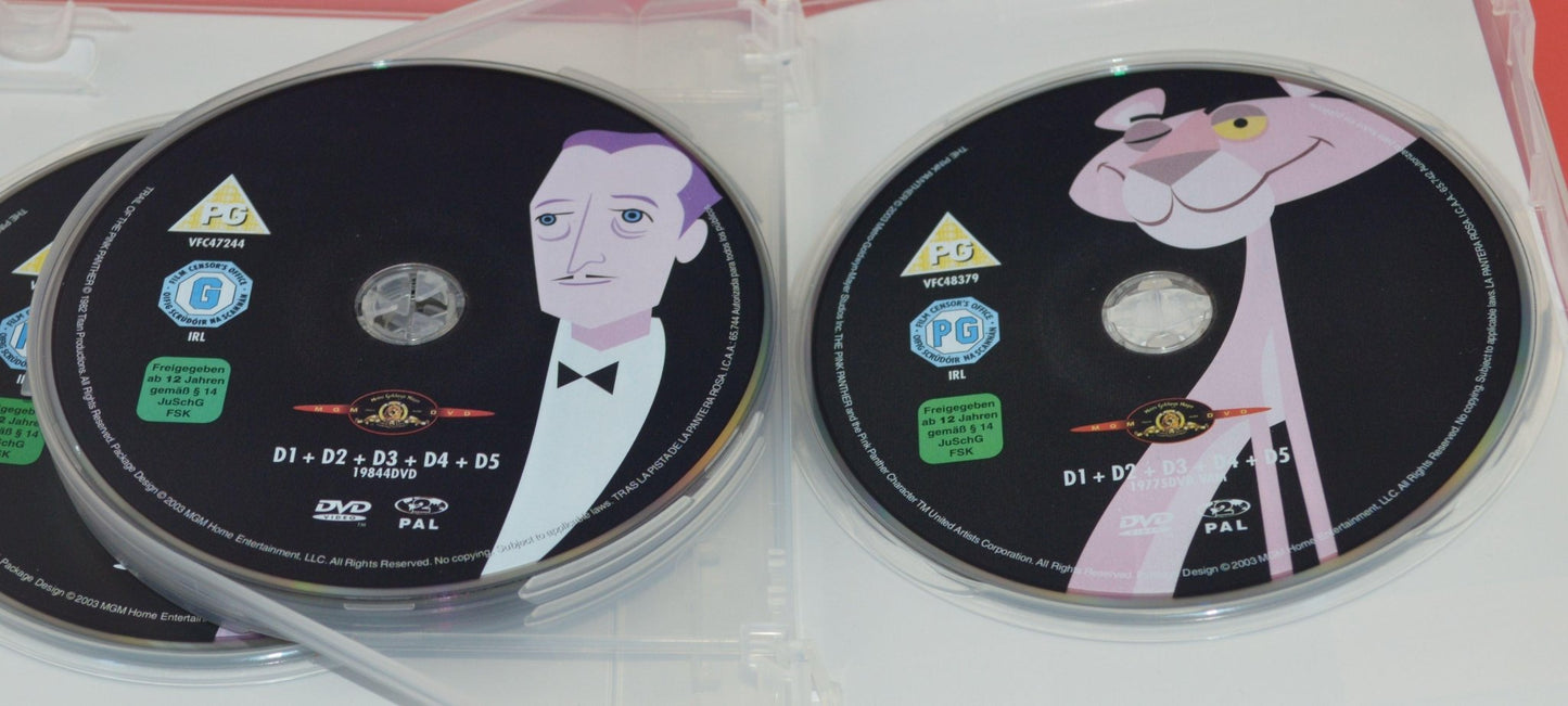 DVD BOX SET PINK PANTHER FILM COLLECTION(PREVIOUSLY OWNED) GOOD CONDITION - TMD167207