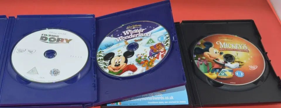 DVDs MICKEY’S ONCE UPON A CHRISTMAS/W.D.WINTER WONDERLAND/FINDING DORY/THE BEE MOVIE - TMD167207