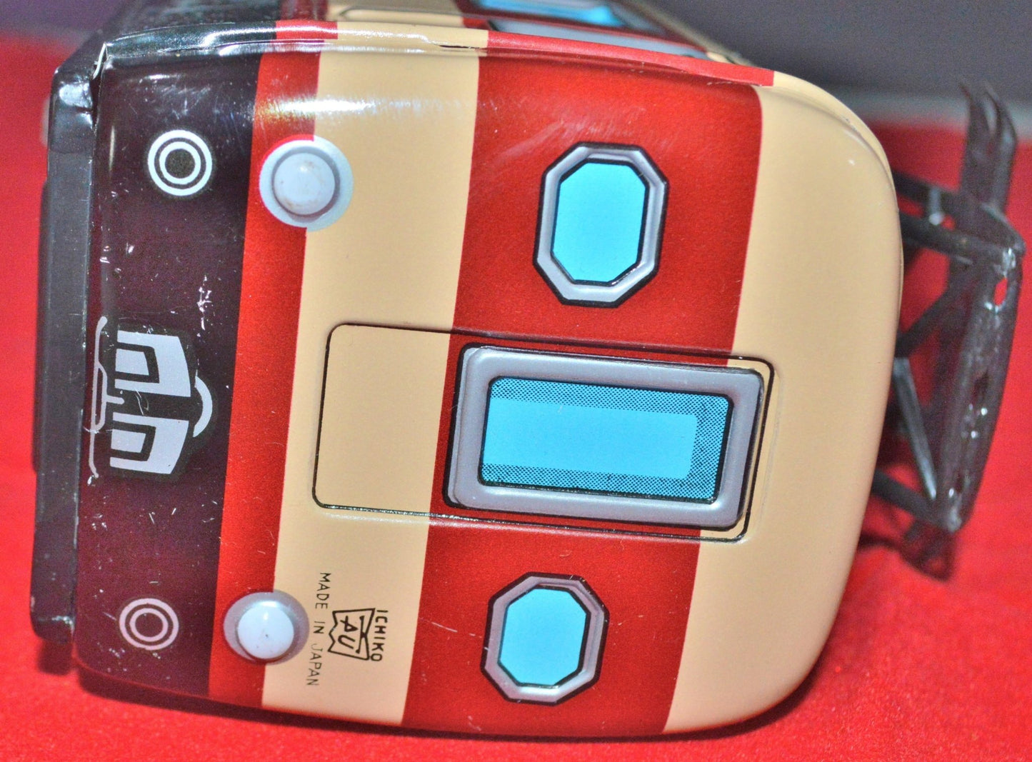 ICHIKO FRICTION POWERED TINPLATE PASSENGER TRAIN 6631 BOXED(PREVIOUSLY OWNED)GOOD CONDITION - TMD167207