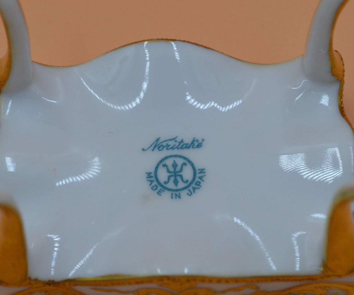 NORITAKE PIANO STOOL SHAPED TRINKET BOX SCENIC LID - TMD167207