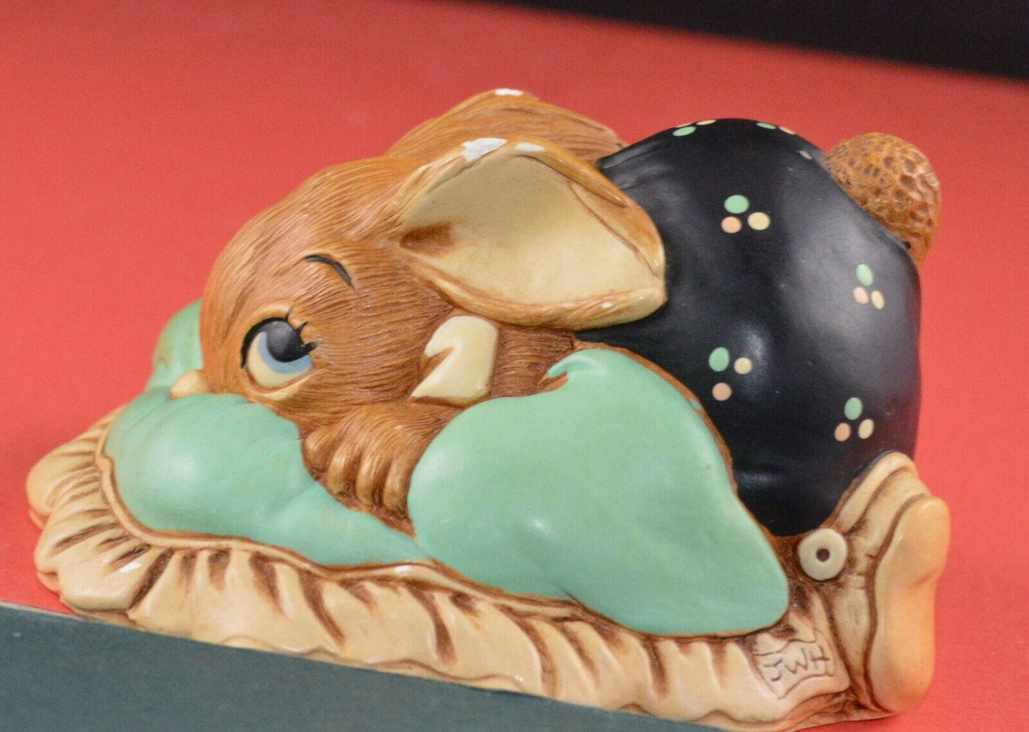 PENDELFIN DODGER BLACK TROUSERS/TWINS BLUE BLANKET AND PEEPS - TMD167207