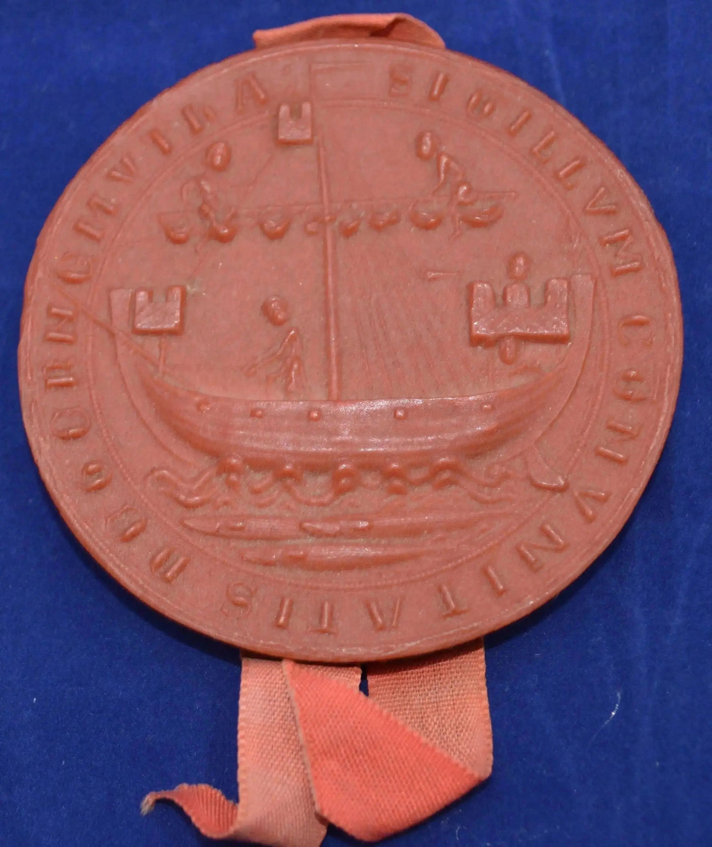 SOUVENIR GIFT 2 HANDMADE COPIES OF GREAT YARMOUTH SEALS - BAILIFF & TOWN SEALS - TMD167207