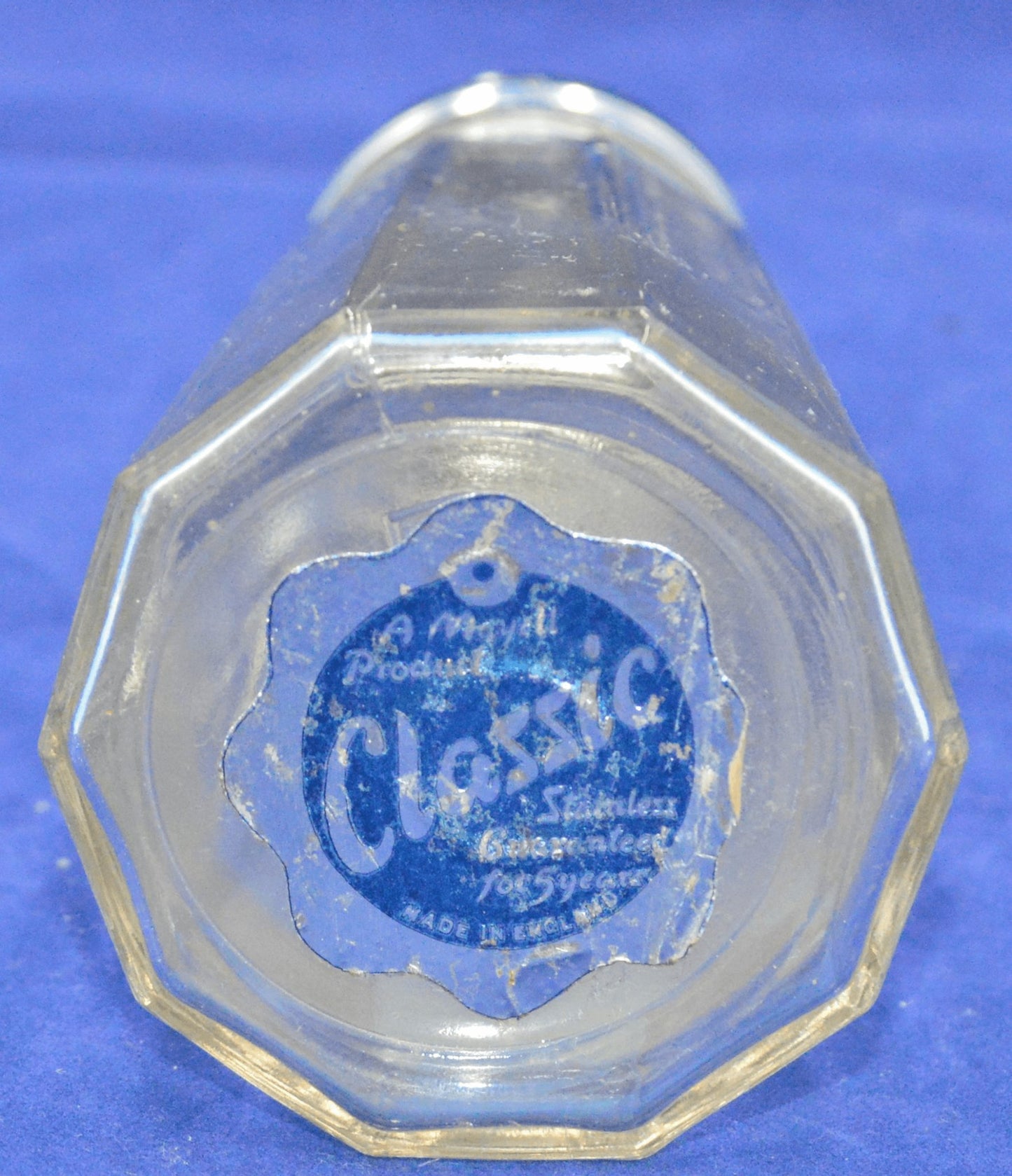 TABLEWARE GLASS AND STAINLESS STEEL PEPPER POTSHAKER - TMD167207