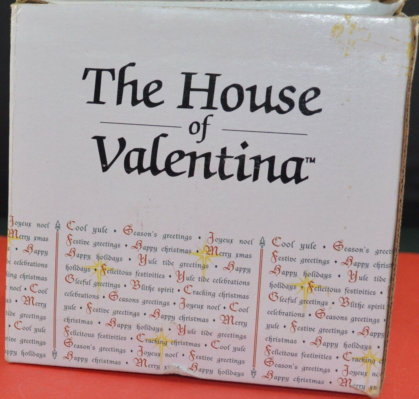 THE HOUSE OF VALENTINA SANTA CANDLE ORNAMENT WITH WHITE CANDLE - TMD167207