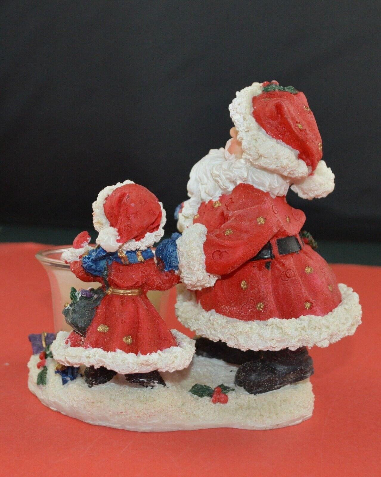 THE HOUSE OF VALENTINA SANTA CANDLE ORNAMENT WITH WHITE CANDLE - TMD167207