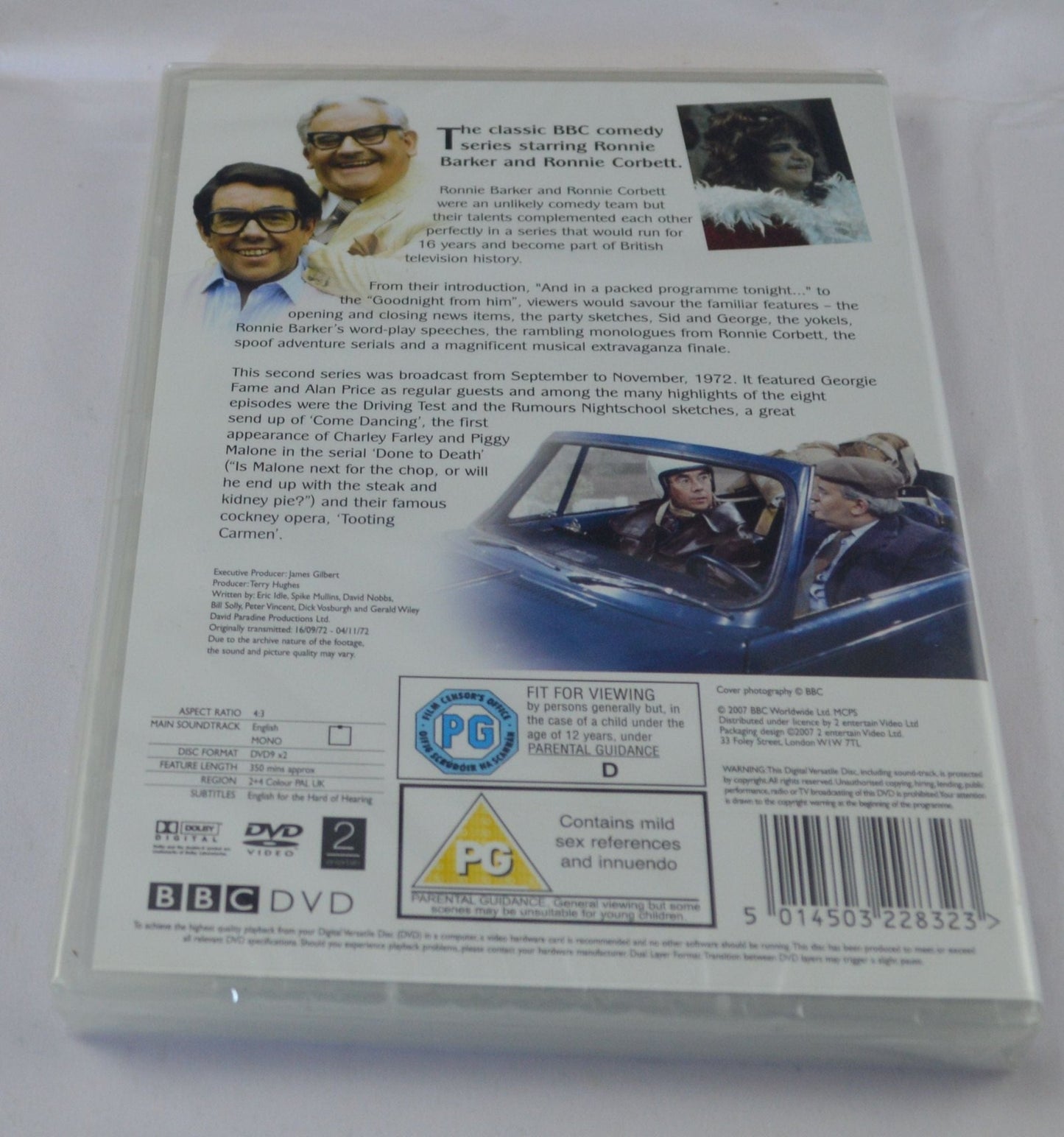 TWO SEALED DVD'S THE BEST OF THE TWO RONNIES & TWO RONNIES SERIES 2(PREVIOUSLY OWNED)GOOD CONDITION - TMD167207