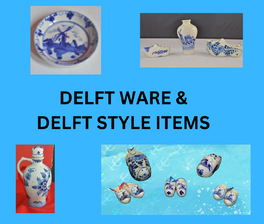  Delft Style  Blue and White