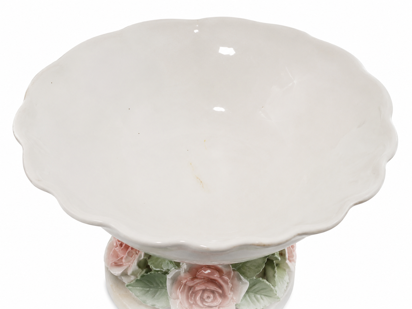 Pink Rose Decorative Basket Bowl Vase Set of 4