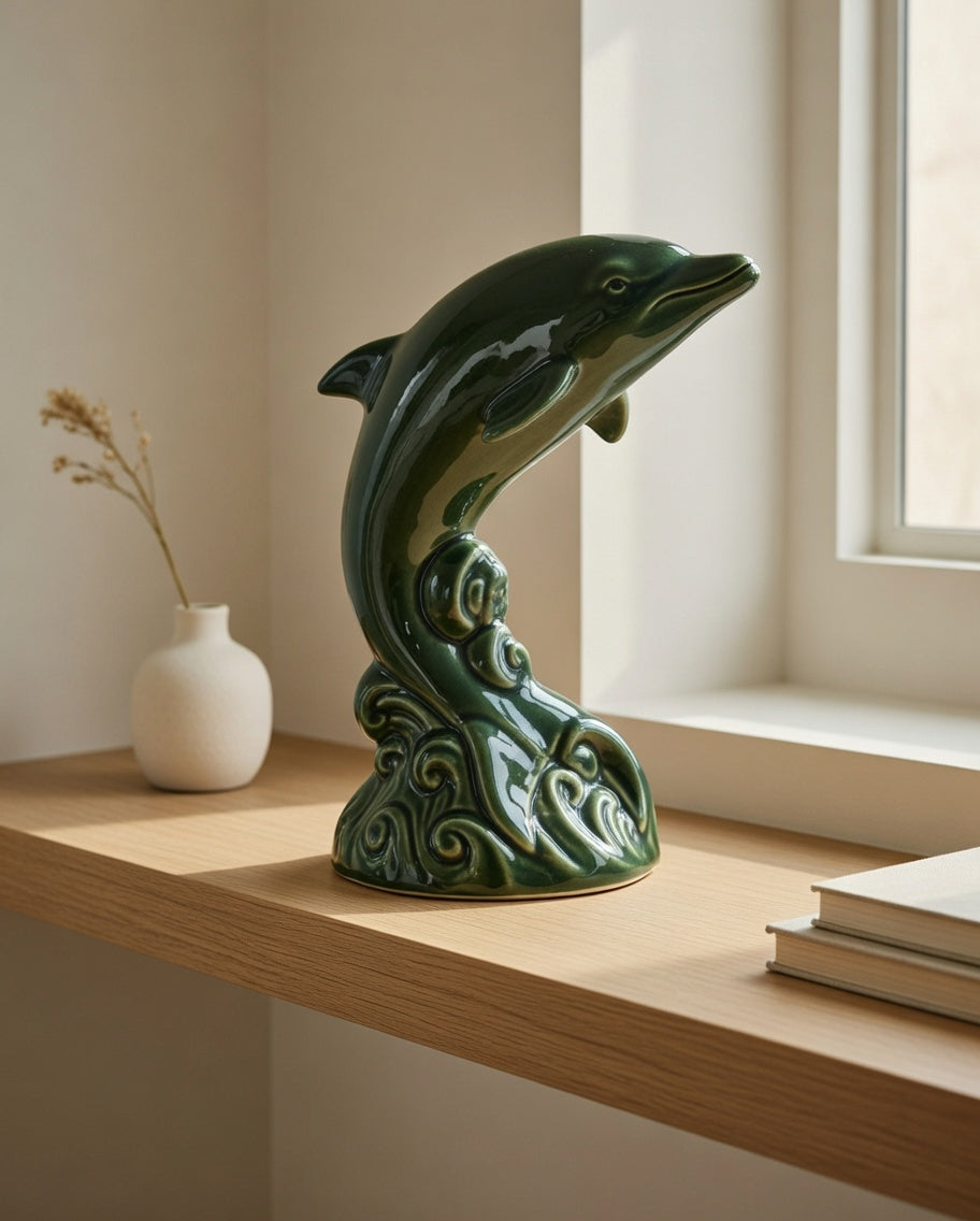 Vintage Dolphin Figurine