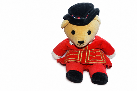 British Beefeater Teddy Bear Handmade Soft Toy Made in England
