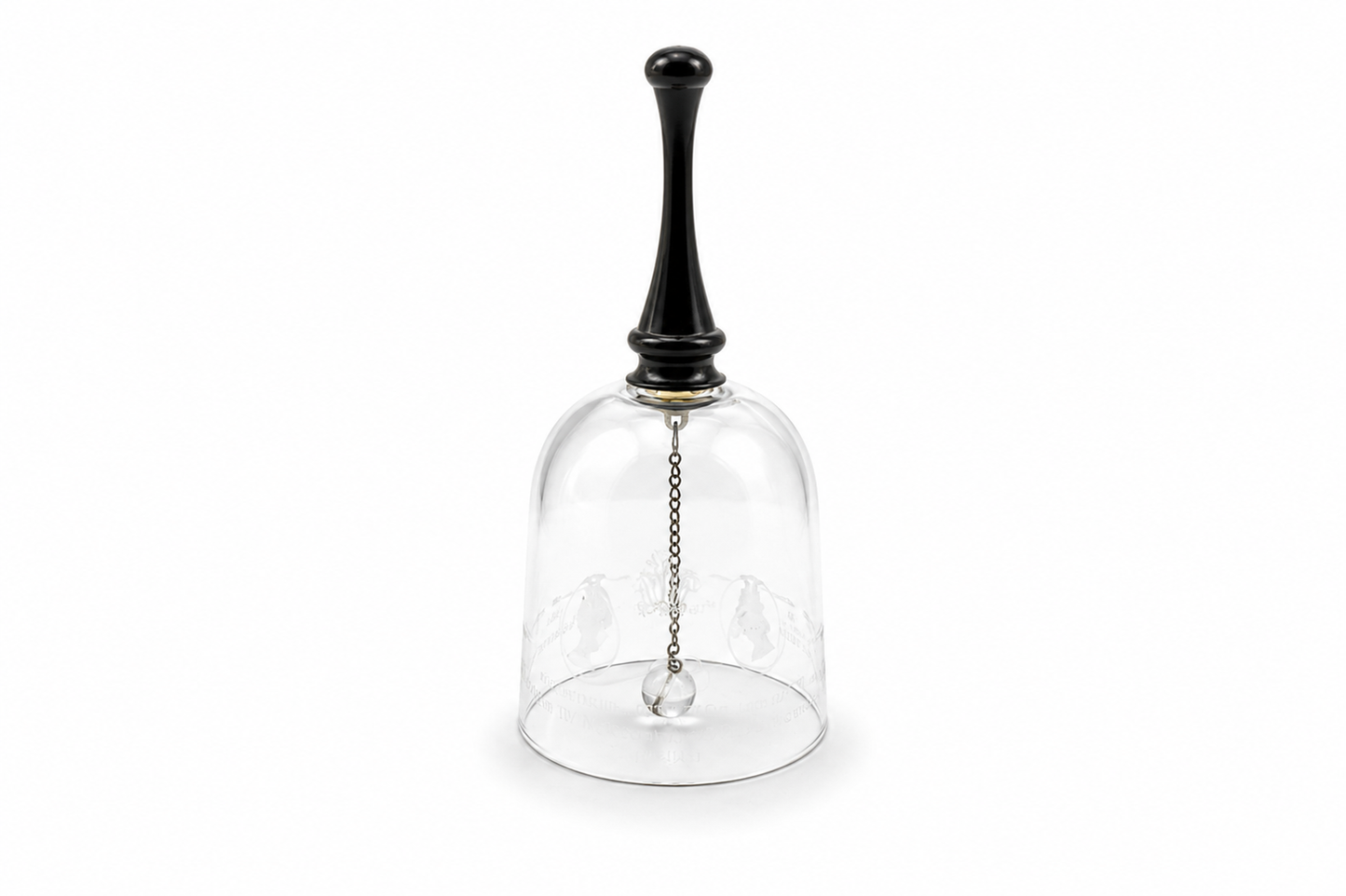 1981 Royal Wedding Glass Bell – Charles & Diana Collectible