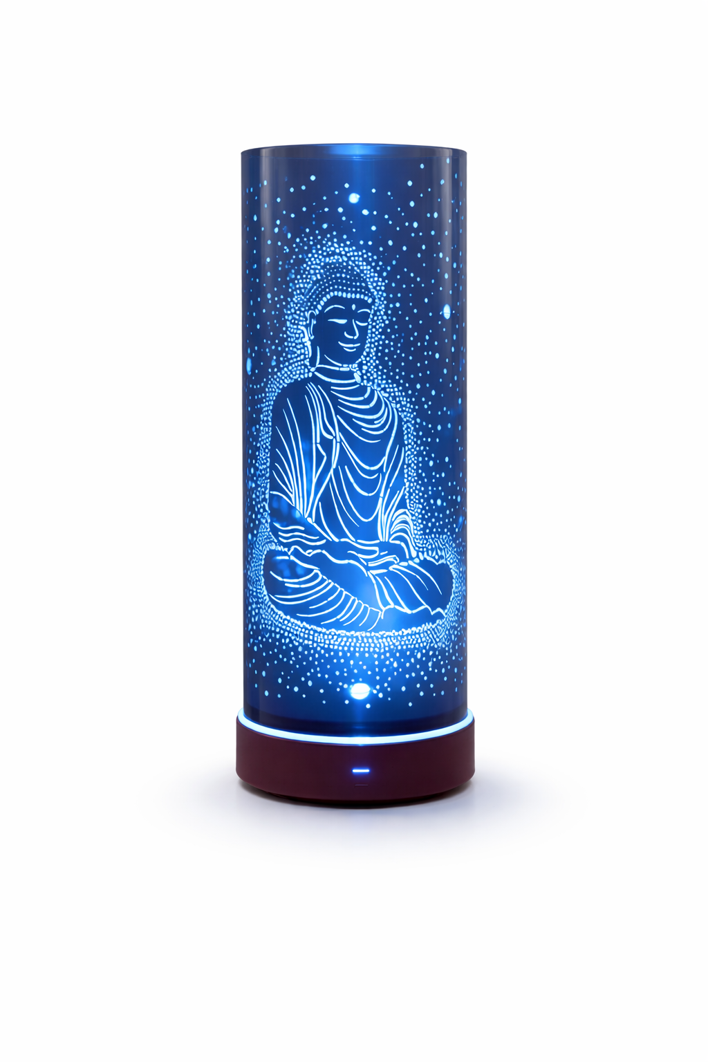 Colour Changing LED Aroma Lamp Buddha Design Wax Melt Oil Burner