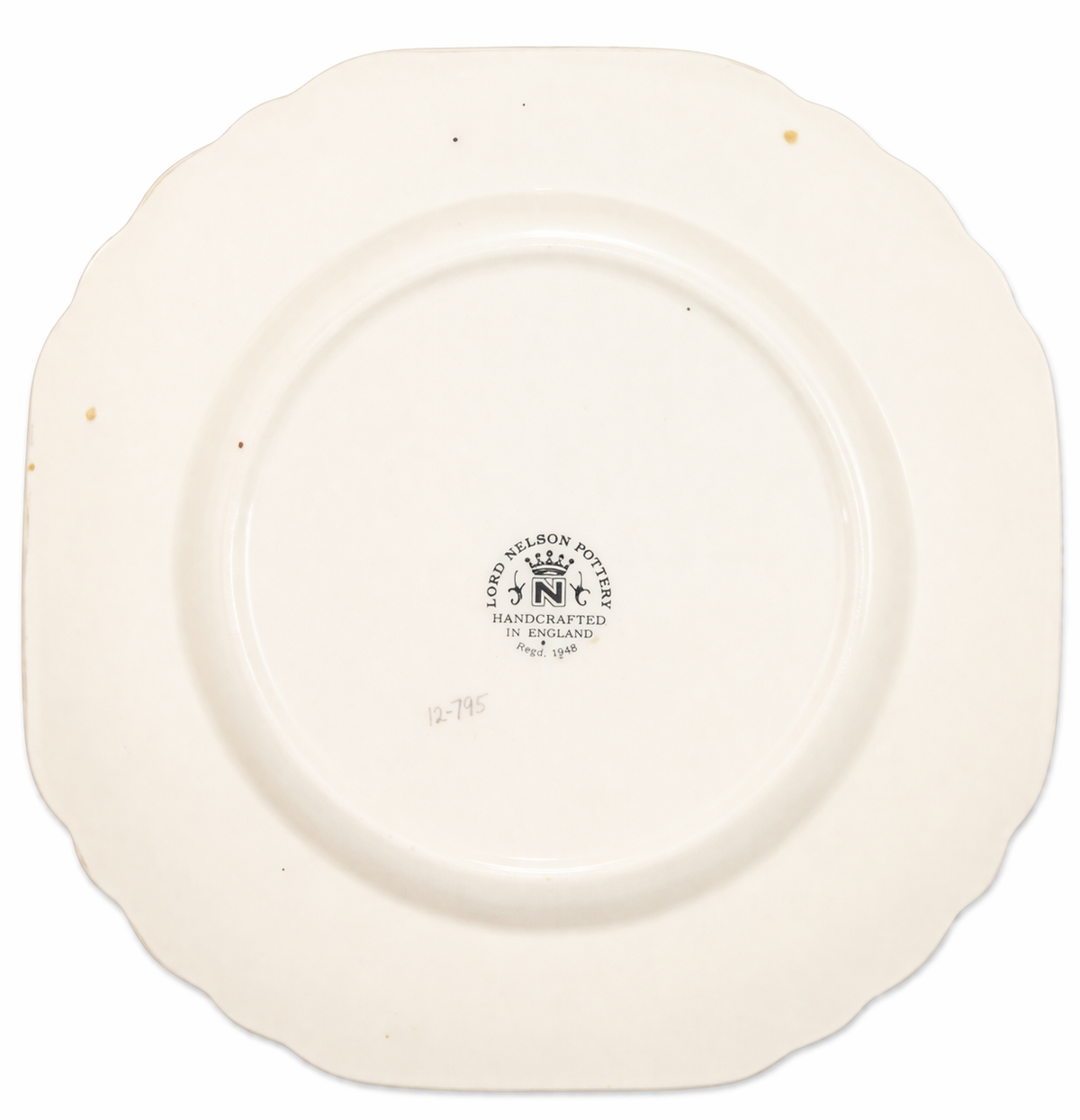 Lord Nelson Pottery Monkey Brand Plate – Brookes Soap Vintage Advertising Plate
