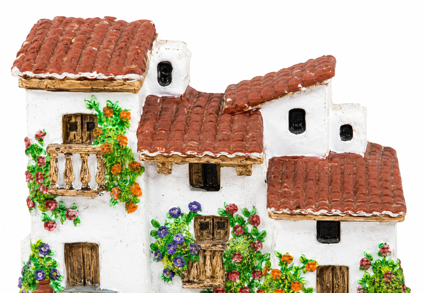 Hand Made Hand Decorated Hanging Village House Ornament