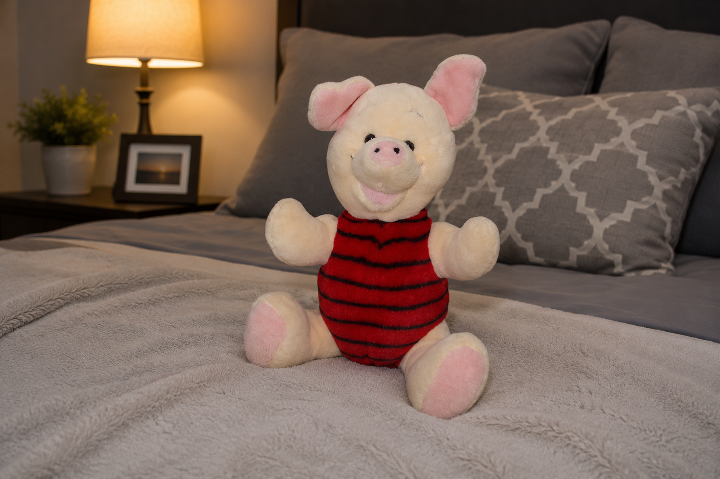 MICKEY MOUSE AND PIGLET SOFT TOYS