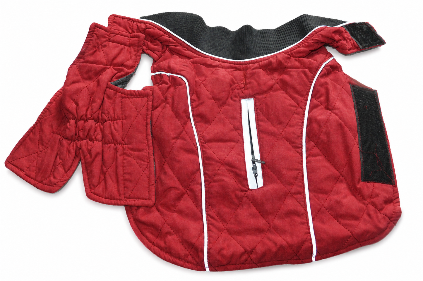 Morezi Red Winter Dog Coat Water Resistant Reflective Small