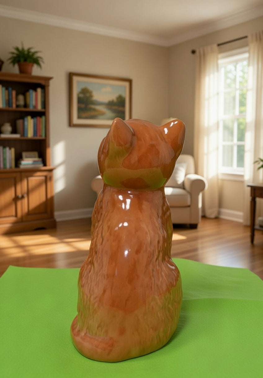 Beautiful Small Beswick Persian Ginger Cat