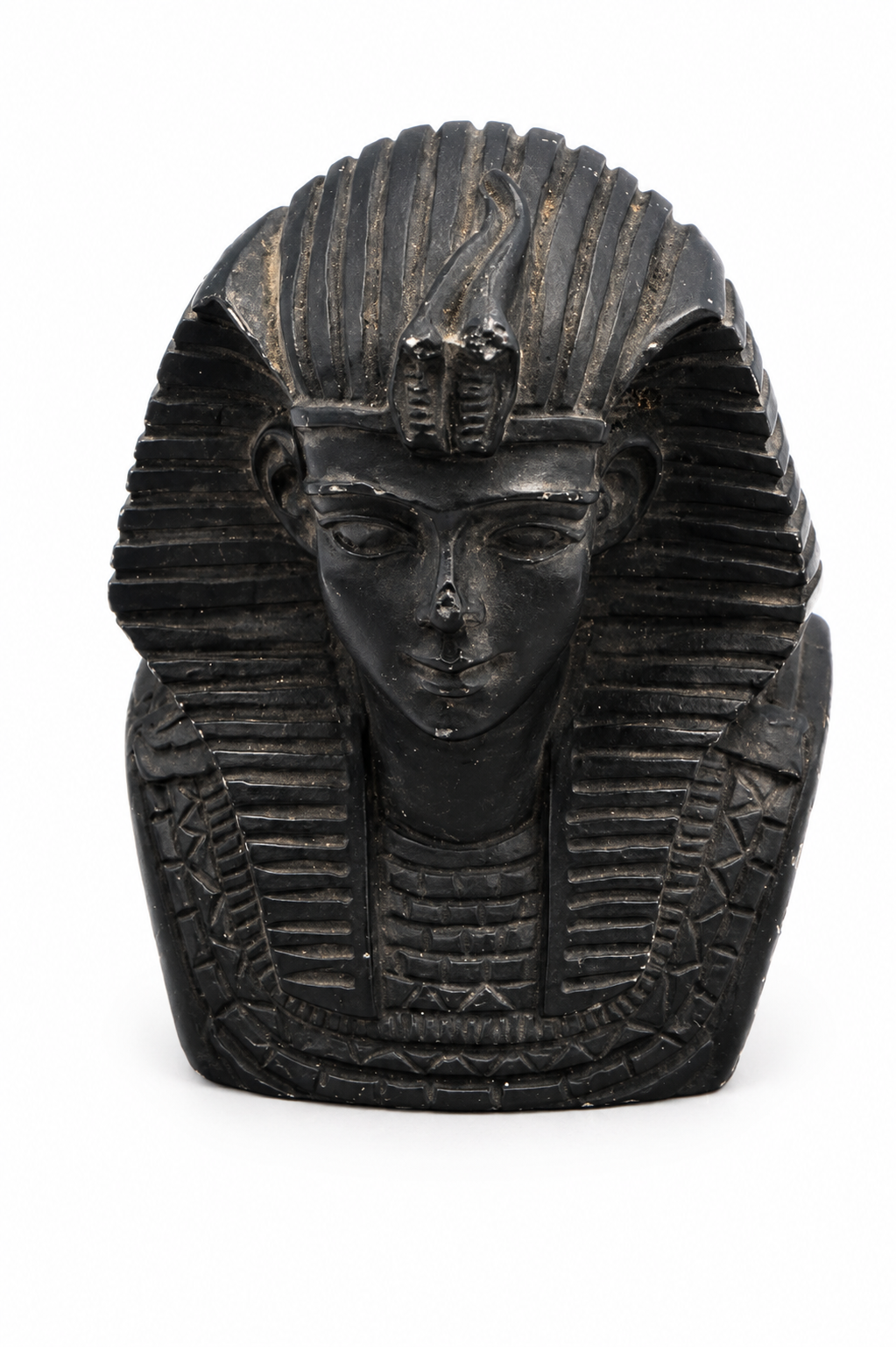 Egyptian Themed Decorative Ornaments Set of 4 – Sphinx, Pyramid, Horus & Bust