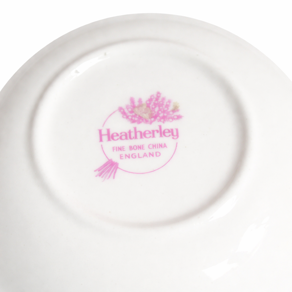 Rare Heatherley Mini Plate – Pink Carnation | Pre-Owned Gem