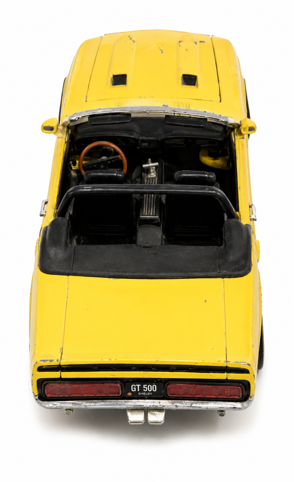 ERTL American Muscle 1969 Shelby GT500 Yellow 1:18 Scale Diecast